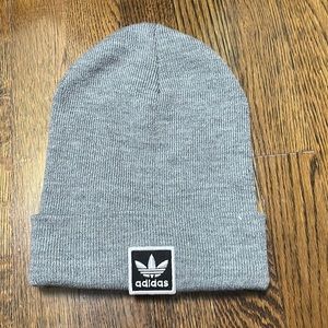 Grey adidas beanie